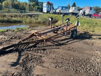 -- 30 km/h båtupptagningsvagn Segelbåts vagn