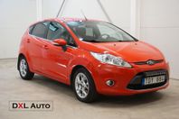 Ford Fiesta 5-dörrar 1.25 Titanium/Fullservad/Ränta 3,95%