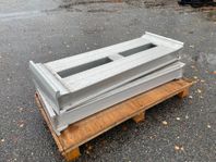 Aluminiumramper med VR hake 1100x400