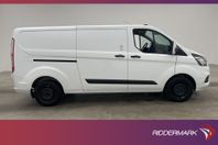 Ford Transit Custom L2 Värm Drag 2xDörr B-Kamera Moms 1-Ägar