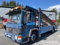 Lastbil Biltransport Volvo FL6 114