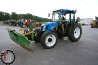 TRAKTOR NEW HOLLAND TN75SA MED PLOG