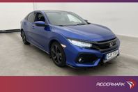 Honda Civic 1.5 i-VTEC Turbo 182hk Pano Värmare Kamera Navi