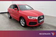 Audi Q3 2.0 TDI 150hk Quattro Panorama Dragkrok 0,49l/mil