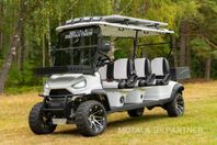 Golfbil 6-sits | Bluetooth | Solpaneler | Offroad