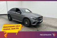 Mercedes-Benz GLC 220 d Coupe AMG Burm Pano Värm 360° Drag