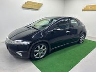 Honda Civic 5-dörrar 1.8 i-VTEC Sport/Nybesiktigad/0%RÄNTA