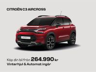 Citroën C3 Aircross Shine 130hk Aut Vinterhjul ingår vid köp