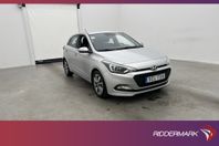 Hyundai i20 1.4 101hk Premium Rattvärme Sensorer Farthållare