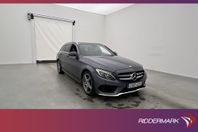 Mercedes-Benz C 220 T d 4M AMG Värm Pano Burm 360° Navi Drag