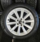 AUDI A1/A2/A4/A4 16 tum original Fälgar med vinterdäck 5×112