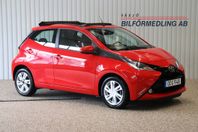 Toyota Aygo 5-dörrar 1.0 VVT-i X-PLAY / Canvastak /