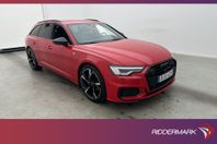 Audi A6 40 TDI Q S-Line Svart-Optik Matrix Värm 360° Drag