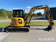 Grävmaskin CAT 305E2 CR med tiltrotator och s