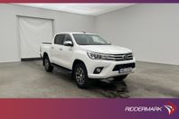 Toyota Hilux Premium 2.4 AWD Värmare Drag Skinn Diff MOMS