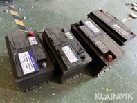 Bilbatterier Volvo 4 st 12V