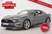 Ford Mustang GT 5.0 V8 KAMPANJ 1-Ägare Sv-Såld B&O Performan