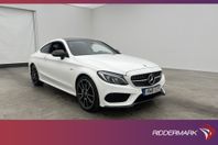 Mercedes-Benz AMG C 43 Coupé 4M 367hk Kolfiber Pano Burm 360