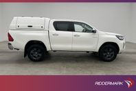 Toyota Hilux Hero 2.4 AWD Drag Diff B-Kamera Moms 1-Ägare