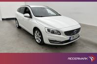 Volvo V60 T4 190hk Momentum VOC Värm Skinn Sensorer Rattvärm