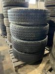 4 st 315/80R22.5 på fälg