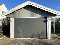 Garageport med eldrift, olika typer av finish