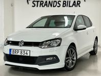 Volkswagen Polo 1.2 TSI 5-dörrar 90hk R-line PDC Facelift