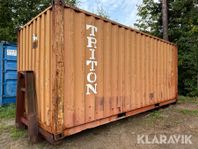 Container på lastväxlarflak