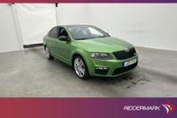 Skoda Octavia RS 220hk Pano Canton Värmare Kamera Navi Drag