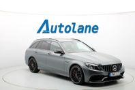 Mercedes-Benz AMG C 63 S, Kolfiber, Pano, Skalstolar 510hk