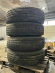 4 st 315/80R 22.5 däck med fälg