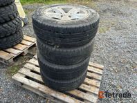 Personbilsdäck med fälg 4st 215/65 R16C