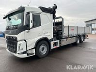 Kranbil Volvo FM460 Brädgårdsbil, låga mil