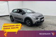 Citroën C3 1.2 VTi 83hk Feel CarPlay Sensorer Farthållare