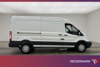 Ford Transit 350 2.2TDCi L3H2 Värmare Dragkrok B-Kamera Moms