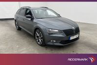 Skoda Superb 4x4 280hk SportLine Värm Pano Canton Kamera