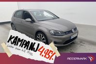 Volkswagen Golf GTE 204hk P-Värmare Kamera Navi  4,95% Ränta