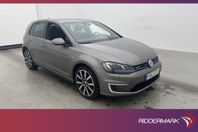 Volkswagen Golf GTE 204hk P-Värmare Kamera Navi Keyless Drag