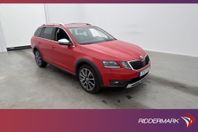 Skoda Octavia Scout 4x4 180hk Premium Värm Canton Pano Drag