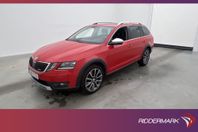 Skoda Octavia Scout 4x4 180hk Premium Pano Canton Värm Drag