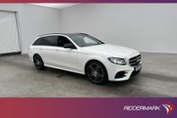 Mercedes-Benz E 220 T d 194hk AMG Line Pano Värm Kamera Drag