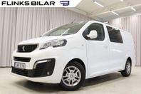 Peugeot Expert 122HK Dubbelhytt Drag Värmare Kambytt Momsbil