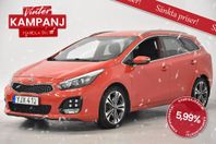 Kia Cee´d 1.6 CRDi KAMPANJ GT-Line Navi B-Kam Rattvärme 136h