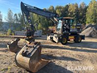 Grävmaskin Volvo EW160E tiltrotator + 4 redsk