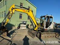 Grävmaskin Wacker Neuson 75Z3 + 3 skopor