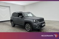 Jeep Renegade 4xe PHEV 240hk Kamera Navi Skinn Rattvärm Drag