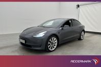 Tesla Model 3 Long Range AWD Autopilot Panorama Sv.Såld