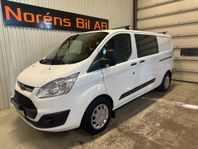 Ford Transit Custom 2.0 TDCi 130Hk 6-SITs DUBBELHYTT LEASBAR