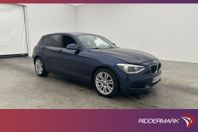 BMW 120 d Steptronic 184hk Sensorer Farthållare Keyless