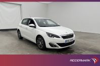 Peugeot 308 BlueHDI 120hk Allure Sensorer Farthåll 0,31L/Mil